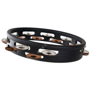 Grover Pro Percussion T2 GSPH H 10" Double Row German Silver Phospore Bronze Combo - tamburyn