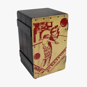 KG Cajon BSP FS Barrel4 Dance Fixed Snare