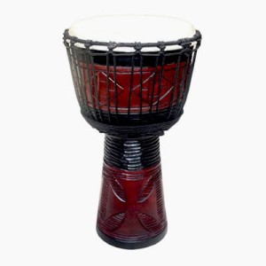 KG Djembe JM 30-05 Jammer Black With Reddish African Craving