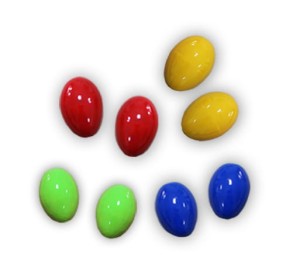 KG Shaker Shak-11 Color Wooden Egg
