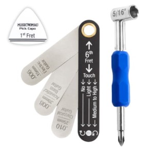 Music Nomad Truss Rod Neck Releif Measure & Adjust Kit for Gibson & PRS Guitars MN611