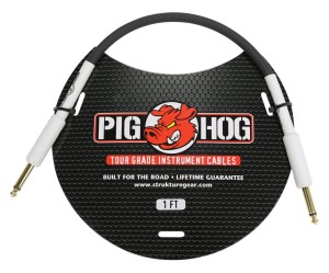 Pig Hog PH1 - kabel instrumentalny 0,3m
