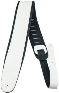 Perri's 159 2.5" Soft Leader Pad White - pasek do gitary