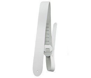Perri's 182 2,5" Leather White - pasek gitarowy