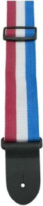 Perri's 1948 2" Nylon Red White Blue - pasek do gitary