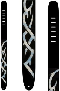 Perri's 40 Air Brushed Silver Tribal - pasek do gitary