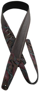 Perri's 6882 2,5" Luxury Brown Paisley - pasek do gitary