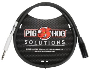 Pig Hog PX4T3 - przejściówka XLR - Jack 6,3 mm