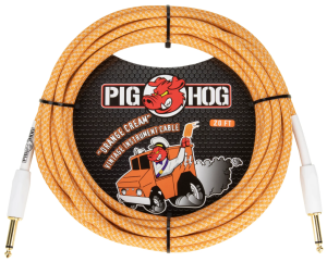 Pig Hog PCH202OC Orange Creme - kabel instrumentalny