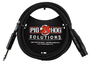 Pig Hog PX-TMXF6 - kabel XLR - jack 6,3 mm
