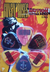 Perri's GNR2 Motion Guns N' Roses Use Your Illusion - Zestaw kostek do gitary