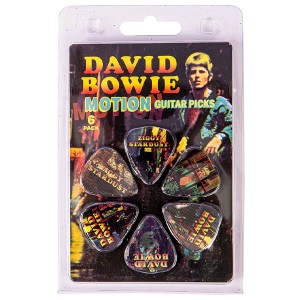 Perri's DB1 Motion David Bowie Ziggy Stardust - Zestaw kostek do gitary