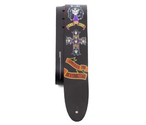 Perri's 11008 2,5" Guns'n'Roses Appetite Direct To Leather - Pasek do gitary