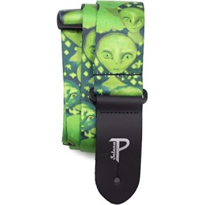  Perri's 7215 2" Kids Wanna Have Fun Green Aliens - pasek gitarowy