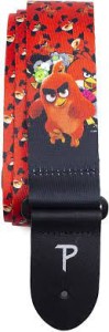 Perri's 8184 2" Angry Birds Red & Friends - pasek gitarowy