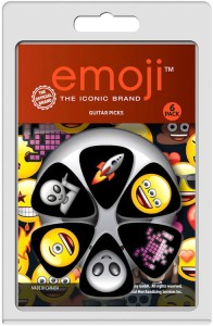 Perri's EMO2 Emoji Alien - komplet kostek do gitary