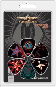 Perri's VK10 Vulture Kulture - komplet kostek do gitary