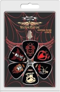 Perri's VK8 Vulture Kulture - komplet kostek do gitary