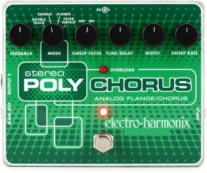 Electro Harmonix Stereo Polychorus Analog Flange Chorus - efekt gitarowy