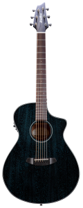 Breedlove Rainforest  S Concert Midnight Blue CE African Mahogany - gitara elektroakustyczna