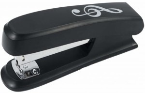 Ruby S1004 - Zszywacz z motywem muzycznym