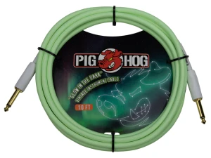 Kabel Instrumentalny - Pig Hog PCH10GLO Glow in the dark