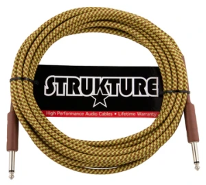 Strukture SC186TW Yellow Tweed - Kabel Instrumentalny 