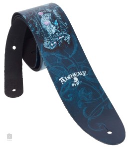Perri's 11029 2,5" Widows Weeds Alchemy Direct To Leather - Pasek do gitary
