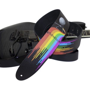 Perri's 11058 2,5" Prism Rainbow Drip Pink Floyd Pasek do gitary