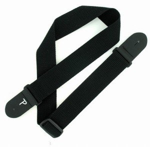 Perri's 1680 2" Black Cotton - pasek do gitary