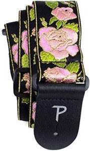 Perri's 7250 2" Jacquard Pink Metallik Rose Pasek do Gitary 
