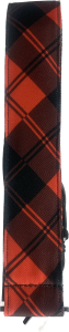Perri's 7643 2" Canvas Farbic Plaid Pasek do Gitary 