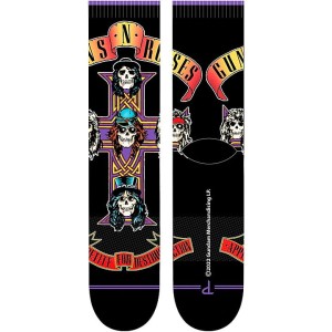 Perri's GRA304-001-O Guns N' Roses  Crew Black Skarpety