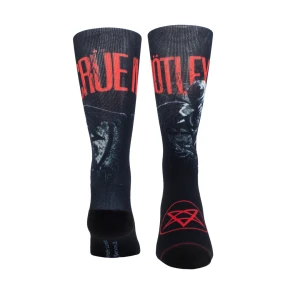 Perri's MCA303-001-O-M Motley Crue DYE Sublimation Black Skarpetki