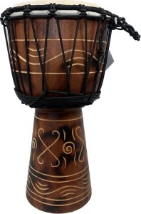KG Djembe  DJZC 40-BC5 Light Chocolate Texture Style 5