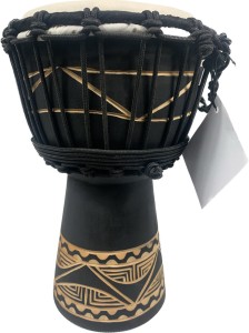 KG Djembe JM 30-22 Black Jammer Matte Finish