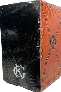 KG Cajon MDFBSP FS DOT ORANGE Fixed Snare