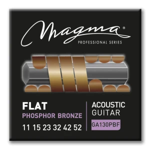 Magma GA130PBF 11-52 Phosphor Bronze Flat Struny do Gitary Akustycznej