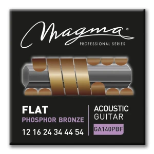 Magma GA140PBF 12-54 Phosphor Bronze Flat Struny do Gitary Akustycznej