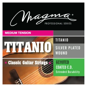 Magma GC110TED Titanio Silver Plated Medium Struny do Gitary Klasycznej