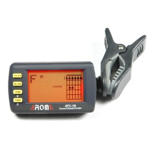 Aroma ATC 10 - tuner z tabelą chwytów