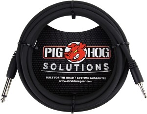 Pig Hog PX-35T4M - kabel Jack 3,5 mm - Jack 6,3 mm