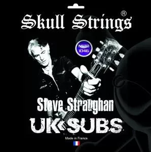 Skull Strings Steve Sraughan "UK SUBS" 10-46 - struny do gitary