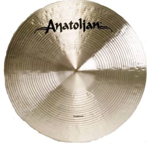 Anatolian 13" Traditional Rock Hi-Hat - talerz perkusyjny