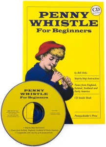 Clarke Penny Whistle Tutor & CD - książka do nauki gry na flażolecie