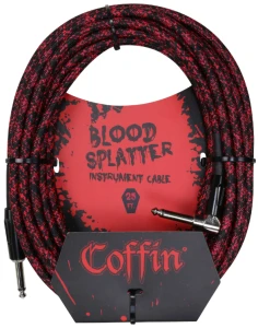 Coffin CF-ICBS25R Blood Splatter - kabel instrumentalny 7,5m