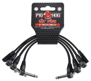  Pig Hog PHLSK6BK - komplet złączek do efektów