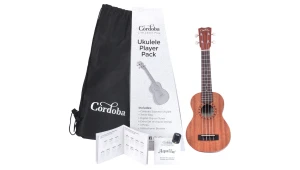 Cordoba Ukulele Player Pack Soprano - ukulele sopranowe zestaw