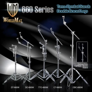 World Max CBC660W Cymbal/Boom Stand - statyw łamany