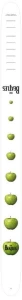 Perri's 6072 2.5" The Beatles Apple - pasek do gitary